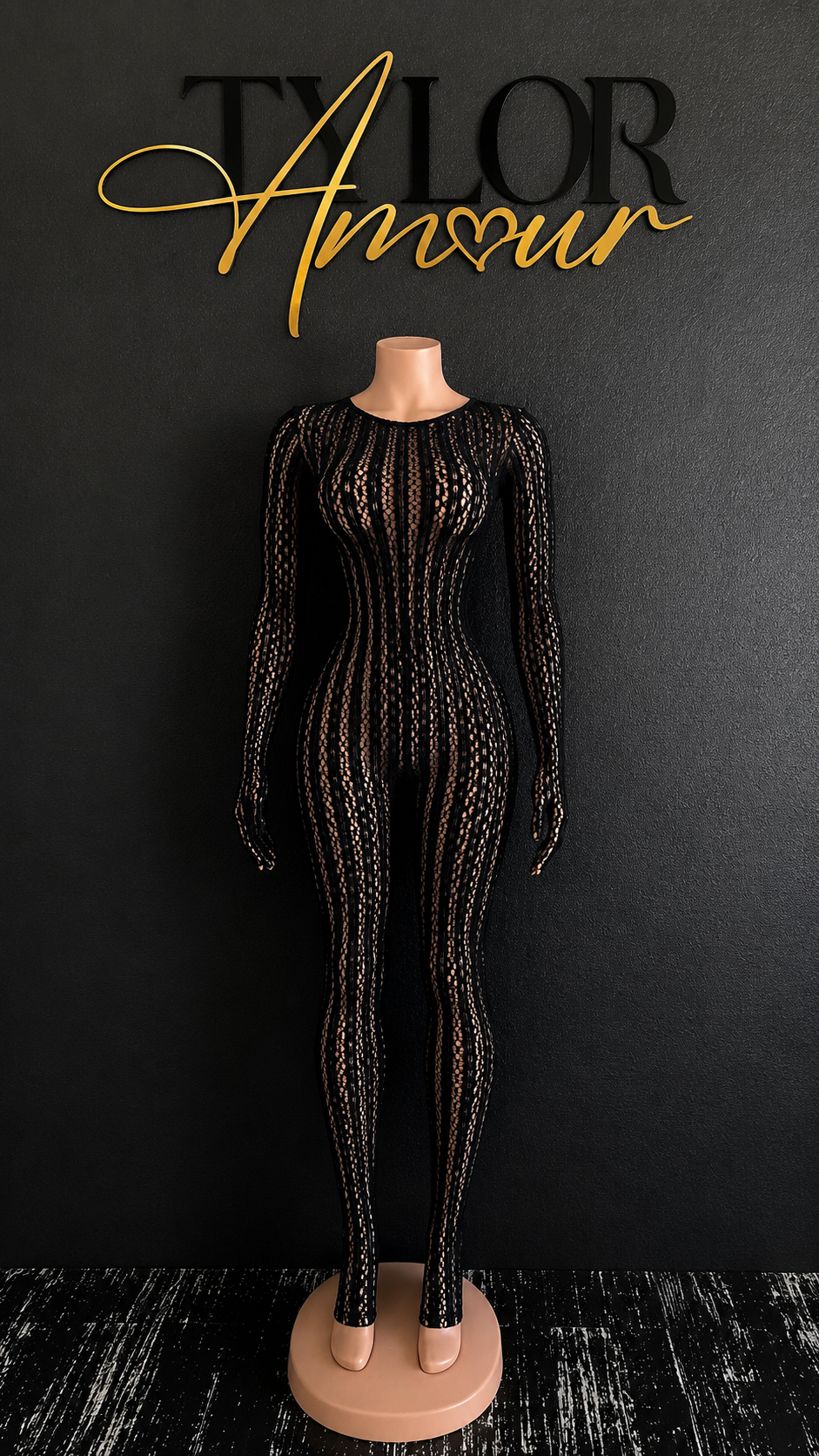 Midnight Lace Jumpsuit