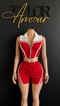 Varsity Short Set - Red